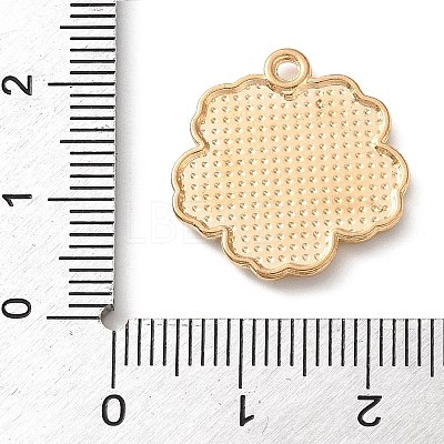 Alloy Enemal Pendants AL-CBAFB12-02D-1
