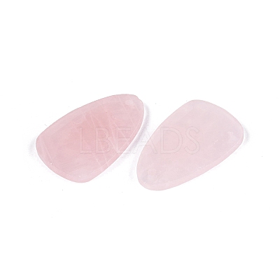 Natural Rose Quartz Pendants G-Q601-38H-1