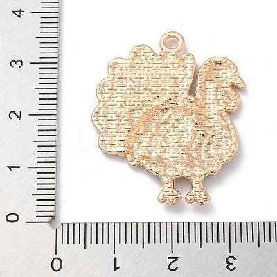 Alloy Enamel Pendants ENAM-A008-31KCG-02-1
