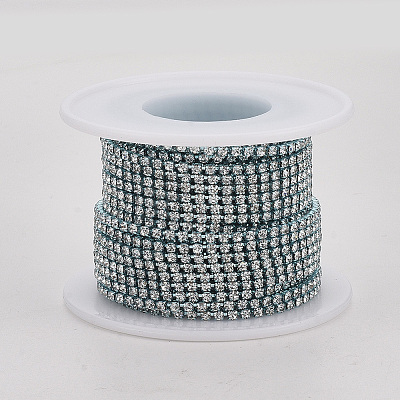 Electrophoresis Iron Rhinestone Strass Chains CHC-Q009-SS6.5-A01-1-1
