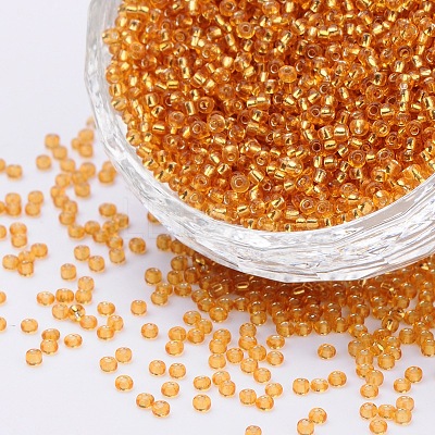 FGB 8/0 Grade A Round Glass Seed Beads SEED-Q007-3mm-F31-1