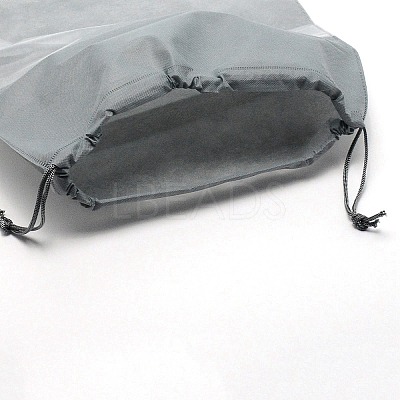 Blank Non-Woven DIY Craft Drawstring Storage Bags ABAG-TAC0002-02C-04-1