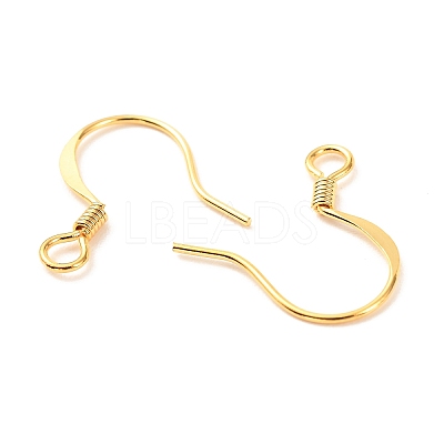 Brass Earring Hooks X-KK-F824-015A-G-1