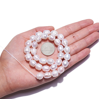 Natural Cultured Freshwater Pearl Beads Strands PEAR-N012-09B-1