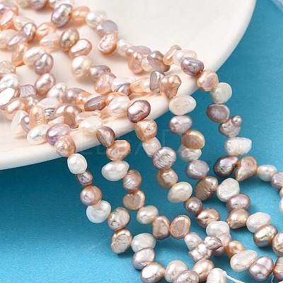 Natural Cultured Freshwater Pearl Beads Strands PEAR-I007-03B-01D-1