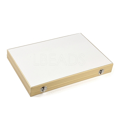 Imitation Leather Jewelry Necklace Display Boxes CON-G023-07A-1