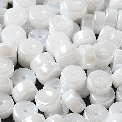 Opaque Colours Luster Glass Seed Beads SEED-E001-P3x6mm-A13-1