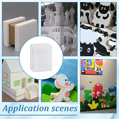 Rectangle Craft Foam DIY-WH0349-534C-1