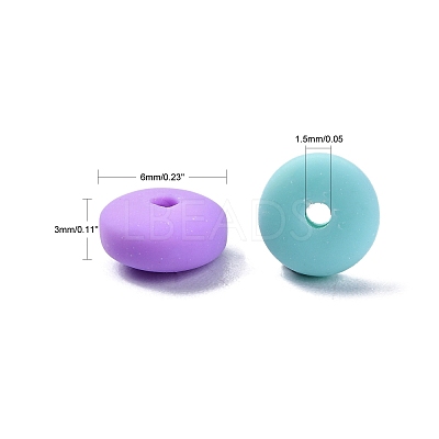Handmade Polymer Clay Beads Strands CLAY-N008-008M-1
