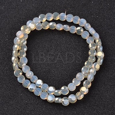 Electroplate Glass Bead Strands EGLA-J137-6mm-B-HR08-1