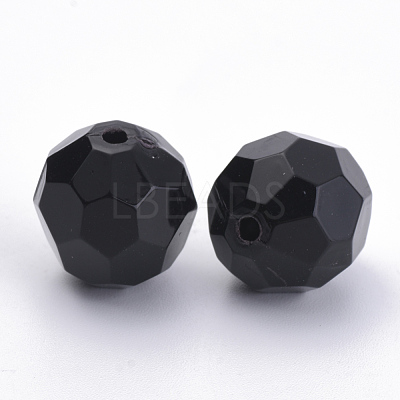 Opaque Acrylic Beads SACR-S300-05C-02-1