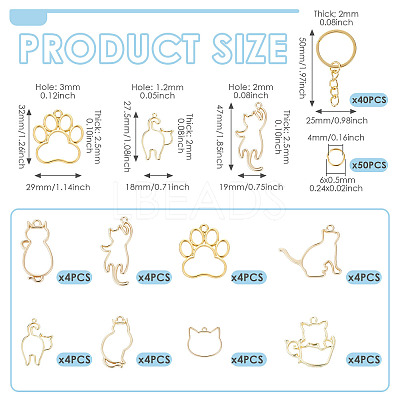 DIY Keychain Making Kits DIY-TA0015-66-1