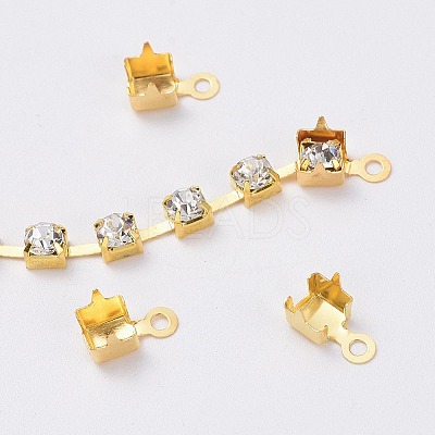 Brass Cup Chain Ends EC288-2G-1