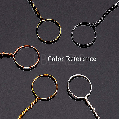 Round Copper Wire for Jewelry Making CWIR-BC0004-0.15mm-04-1