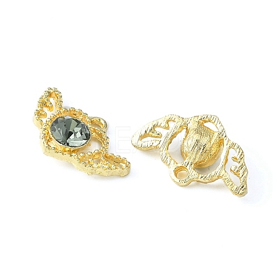 Alloy Rhinestone Pendants ALRI-YW0001-16-1