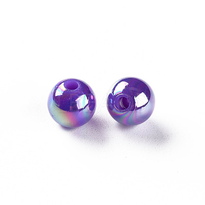 Opaque Acrylic Beads MACR-S370-D8mm-31-1
