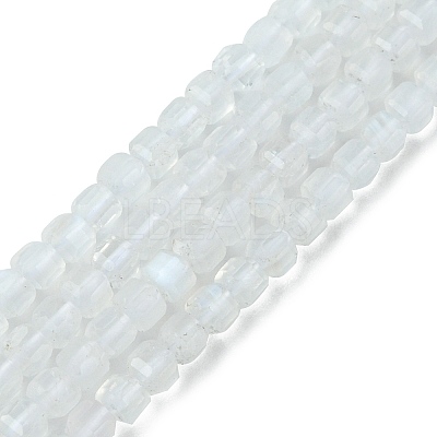 Natural Rainbow Moonstone Beads Strands G-F748-Z01-01-1