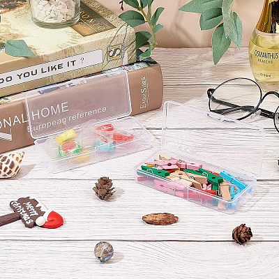Transparent Plastic Bead Containers CON-WH0074-59-1