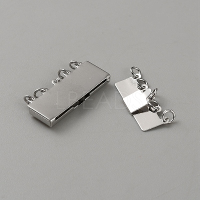 Brass Box Clasps LS-KK-WH0030-09P-03-1