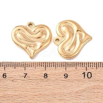 304 Stainless Steel Pendants STAS-I330-010G-1