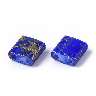 2-Hole Drawbench Glass Seed Beads SEED-S023-43C-09-1
