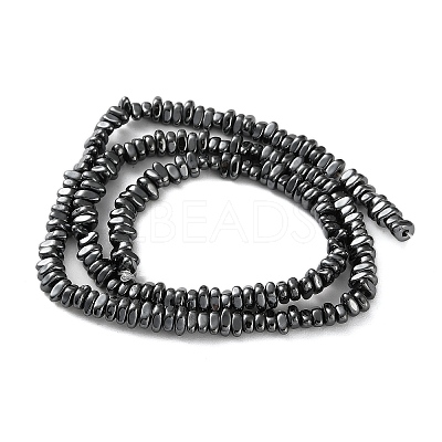 Electroplated Synthetic Non-magnetic Hematite Beads Strands G-I364-B01-02-1