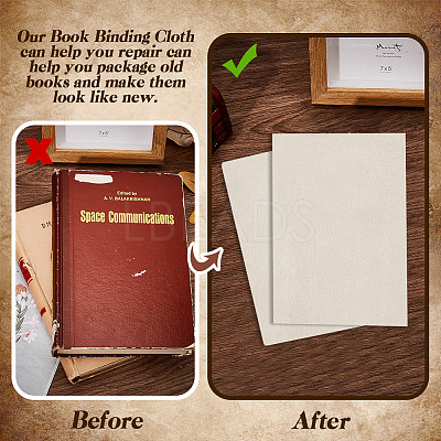 Velvet Book Covers AJEW-WH0314-499A-1