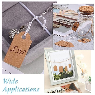 300Pcs 6 Styles Multi Size Elastic Rope Packaging Hanging Tags ST-CJ0045-001-1