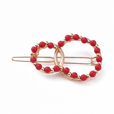 Alloy Hollow Hair Barrettes PHAR-JH00067-1
