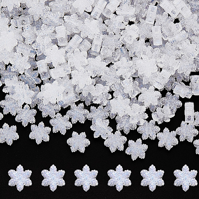 200Pcs Transparent Acrylic Beads OACR-HY0001-14-1