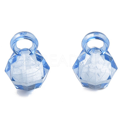 Transparent Acrylic Pendants MACR-S373-125-B10-1