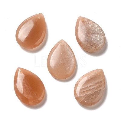 Natural Sunstone Pendants G-F729-03A-1