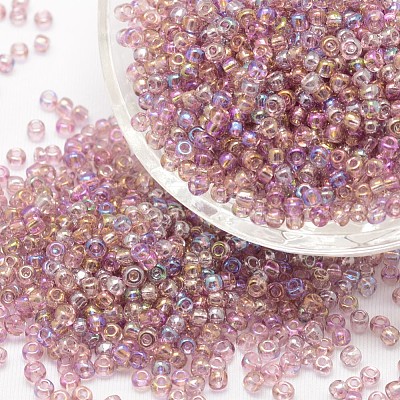 8/0 Round Glass Seed Beads SEED-J011-F8-176-1