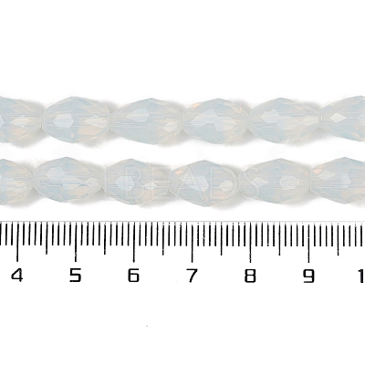 Electroplate Imitation Jade Glass Beads Strands LS-EGLA-N013-J6mm-D02-1