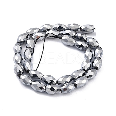Terahertz Stone Beads Strands G-D461-14D-1