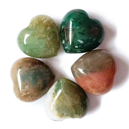 Natural Indian Agate Healing Stones PW-WG33638-15-1