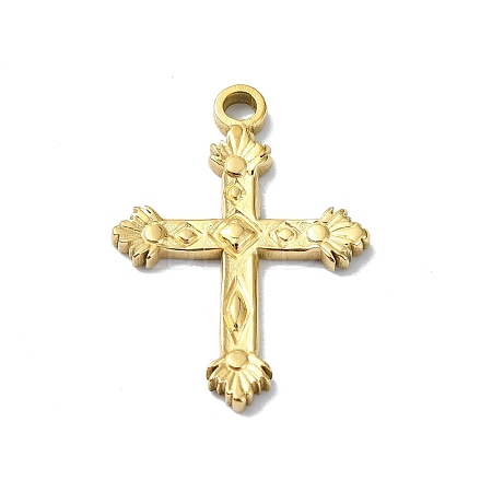 Ion Plating(IP) 304 Stainless Steel Pendants STAS-B058-17G-01-1