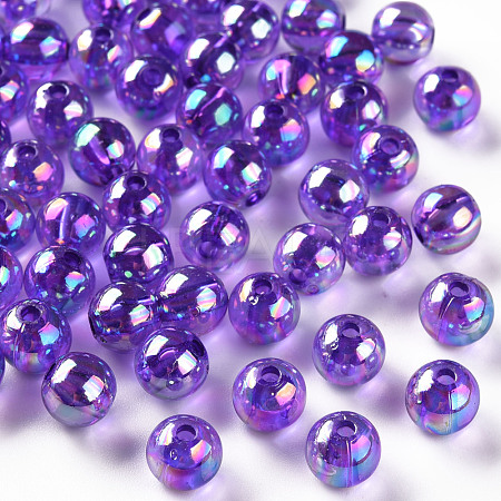 Transparent Acrylic Beads MACR-S370-B8mm-747-1