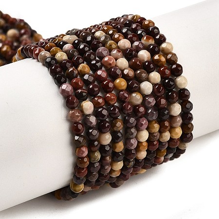 Natural Mookaite Beads Strands G-Z068-B04-01-1