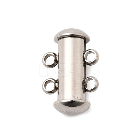304 Stainless Steel Slide Lock Clasps STAS-F350-05A-P-1