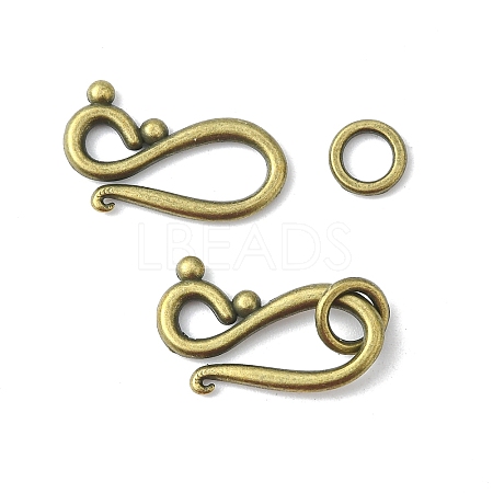 Tibetan Style Toggle Clasp LS-MLF1277Y-NF-1