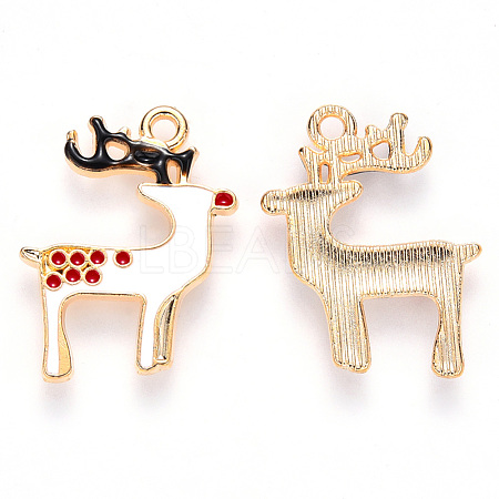 Alloy Enamel Pendants X-ENAM-S121-011-1