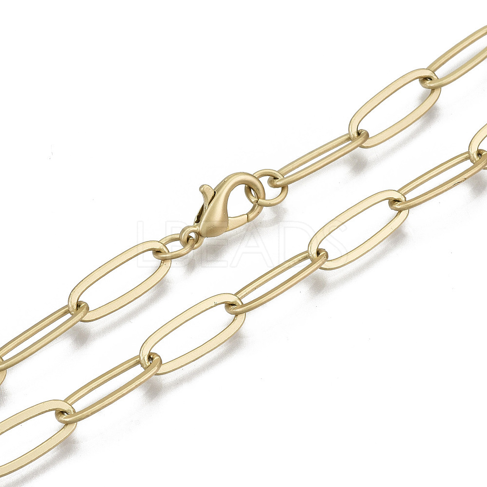 Brass Paperclip Chains - Lbeads.com