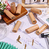 8Sets Column Wood Wall Hooks AJEW-GL0003-35B-5