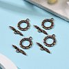 Tibetan Style Toggle Clasps RLF11359Y-NF-4