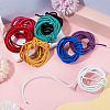 16m 8 Colors Braided Leather Cord WL-TA0001-10-8