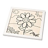 DIY Flower Pattern Pulp Painting Art Sets DIY-G033-04A-5