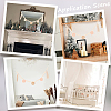 Wooden Banners with Flower Tassels Pendant Hanging Bunting FIND-WH20019-93A-5