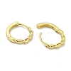 Brass Hoop Earrings EJEW-L211-010H-G-2