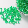 Eco-Friendly Transparent Acrylic Beads PL731-8-1